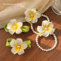 Japanese Hawaiian Hair Clip Korean Lady Wedding Bridesmaid Barrette Salon Accessory Hairclip for Women