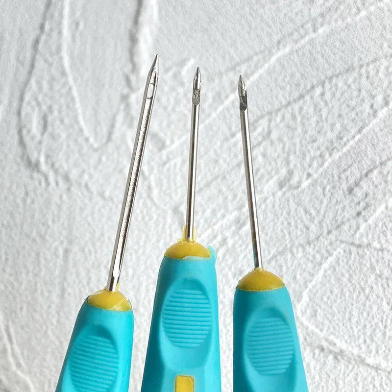 DIY Awl with Hook Mold Candle Core Puncher Cone Piercing Mold Punching Aromatherapy Candle Making Tool