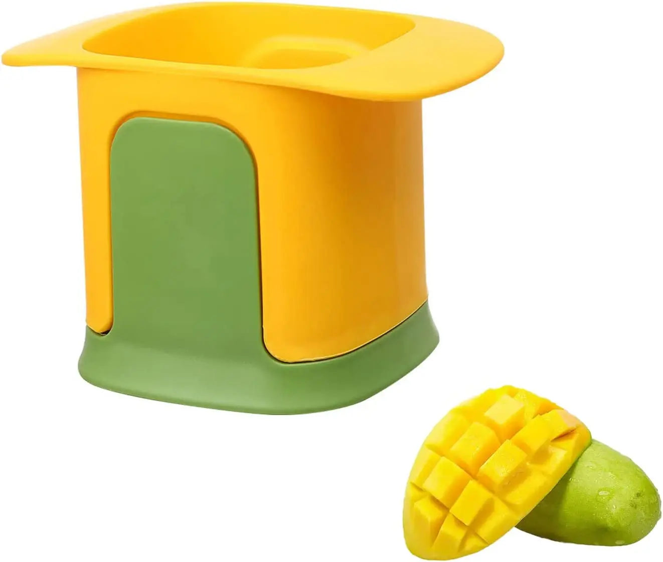 2-In-1 Vegetable Chopper Dicing & Slitting Multifunctional Vegetable Cutter Household Hand Pressure Cutter Potato Chip Cutting