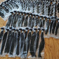 Human Hair Bundles Cuticle Aligned Remy High Density Machine Double Weft Natural Virgin Brazilian Hair Women Extensions