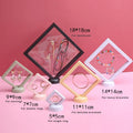 Anti-Oxidation PE Film Suspended Packaging Box Transparent Display Rack for Bracelet Ring Pendant Jewelry Storage and Display