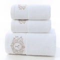 Soft Absorbent and Premium Luxury Hotel Spa 100%cotton Hight Quality 2 Piece Bathroom Shower Bath Towel Set
