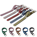 Universal 18mm-24mm Nylon Watch Band Heavy Duty Sport Canvas Wrist Bracelet Men's Women's Accessory 20mm 22mm 24mm Watch Strap