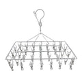 Popular Stainless Steel Outdoor and Indoor Luxury Cleaning Travel Coat Hanger and Clothing Square Socks Hanger