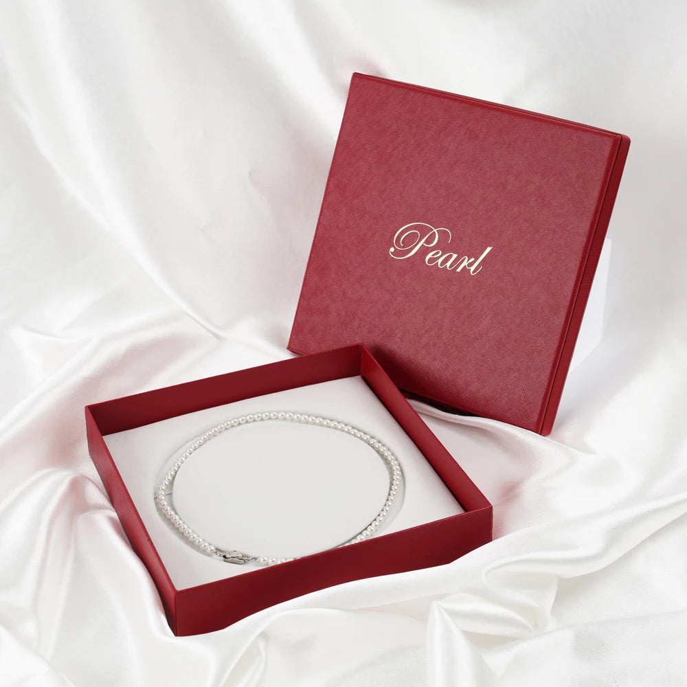 Custom Logo Shiny Textured Paperboard Jewelry Box with Gold Foil Printing Sponge Lining Luxury Watch & Necklace Storage