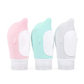 89ml Extruded Silicone Portable Split Bottle Cross-Border Cartoon Whale Design for Toiletries Shower Gel Lotion Face Masks