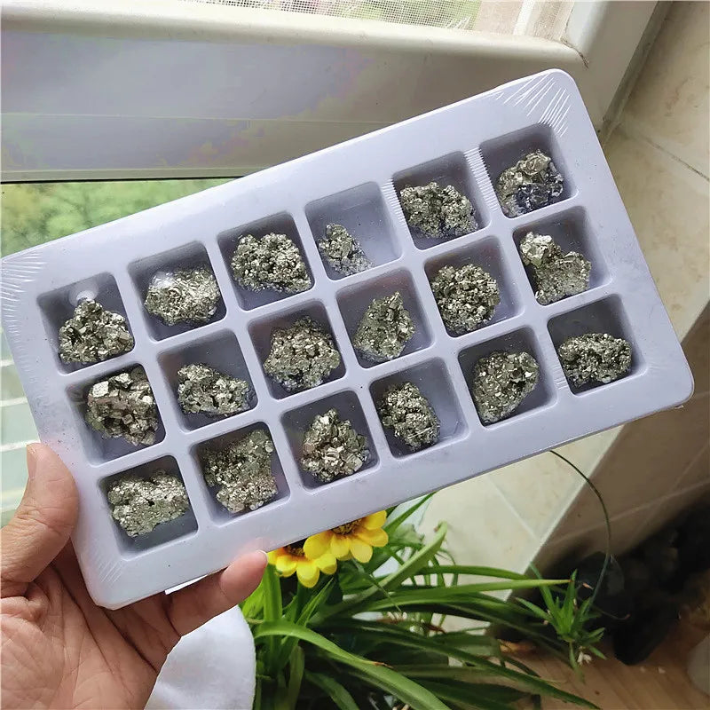 Wholesale Natural Box-packed Prices Pyrite Cluster Pyrite Quartz Crystal Cluster