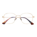 Vintage Optical Eyewear with Metal Frames Diamond-Shaped Face Shape Compatibility