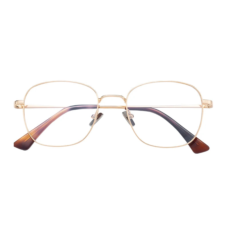 Vintage Optical Eyewear with Metal Frames Diamond-Shaped Face Shape Compatibility