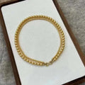 Hot Selling Double-Layer South Sea Black Pearl Necklace Imitation Gold Tahiti for Weddings Gifts Fashion Beaded Artificial