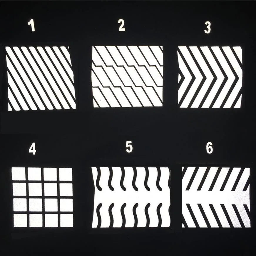 Silver Untearable  Iron-on Segmented Reflective Tape Heat Transfer Trims for Clothing