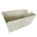 Durable Customized Color Nylon Storage Baskets Trapezoid Hand-Woven Design