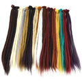 20inch Handmade Dreadlocks Crochet Hair Extension Ombre Braiding Hair Synthetic Reggae Dreads Loc Hairpiece