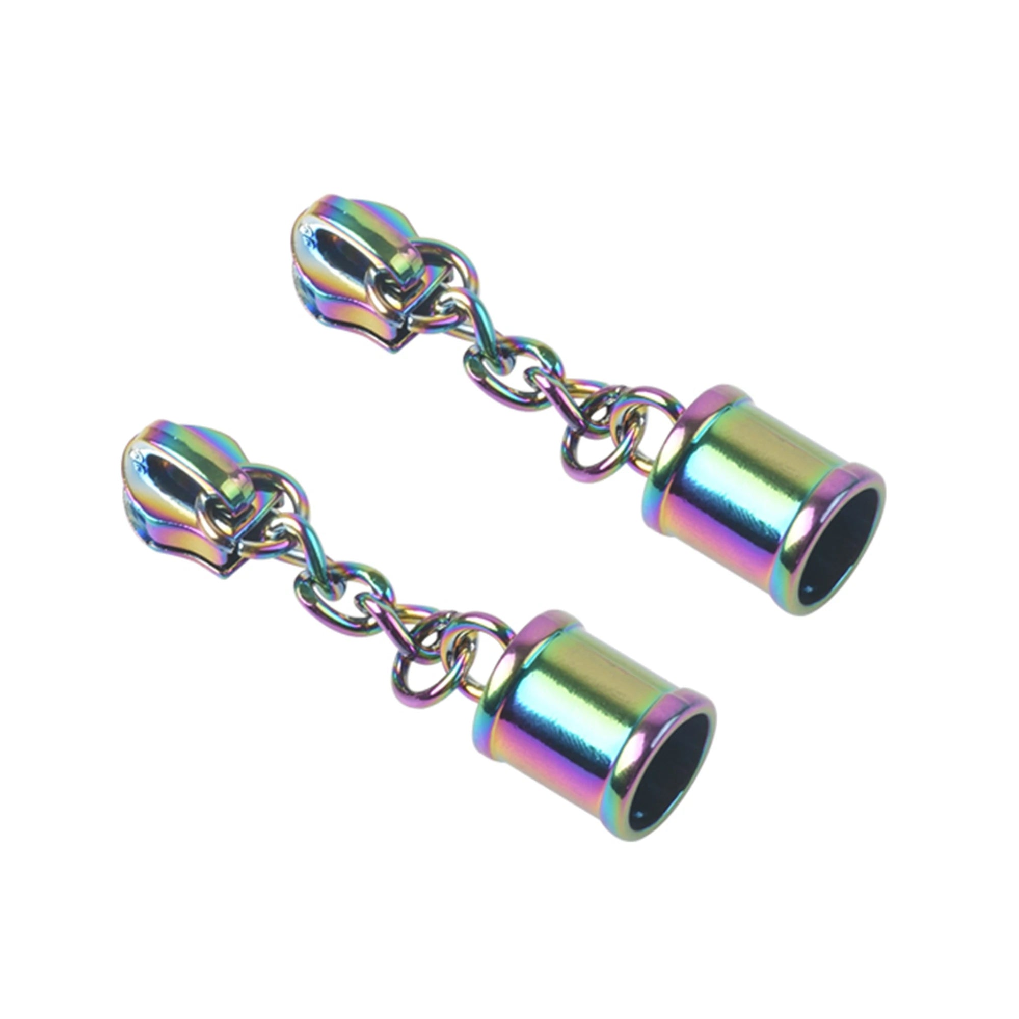 Low Price Various Colors Metal Zip Pull Custom Metal Slider Zipper Pullers for Bags