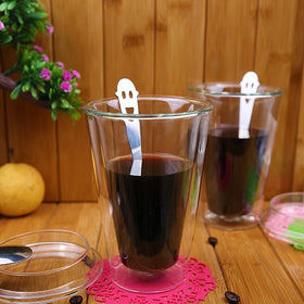 Heat Resistant Double Walled Insulate Coffee Glass Mugs Clear Double Wall Glass Coffee Tumbler