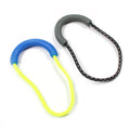 Factory Wholesale Fashion Silicone Zip Slider Custom Elastic Cord Zipper Puller for Clothing Accessories Luggage Shoes Bags