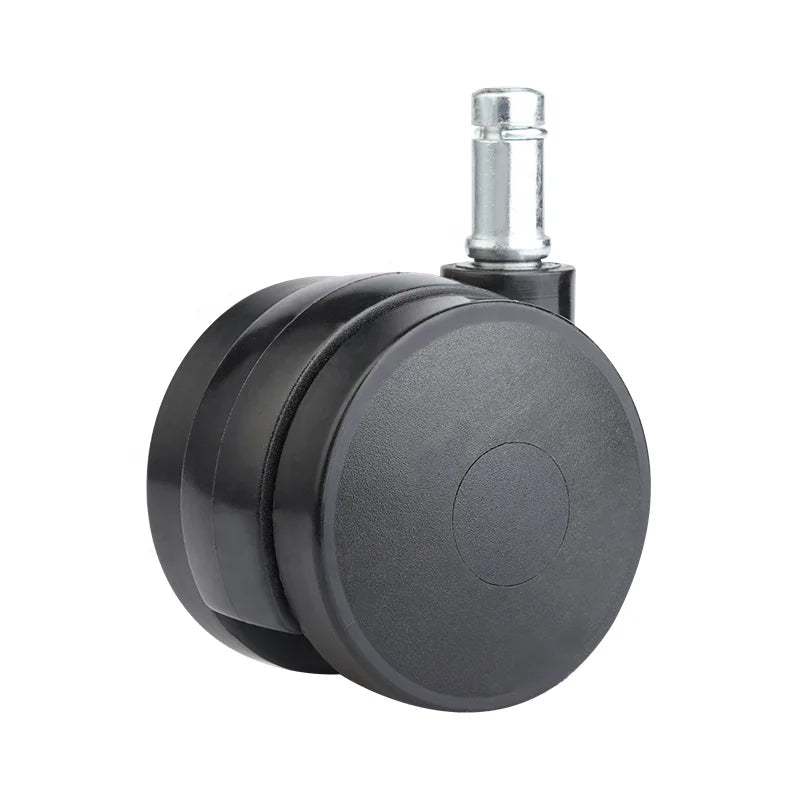 Top Quality Factory Price  Office Chairs Swivel Nylon Chair or Table Caster With 11*22mm Metal Pin and Spring Circle Castor