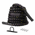 Power Training Nylon Gym Fitness Battle Rope Battle Rope 38mm 9m Nylon Gym Climbing Rope Climbing