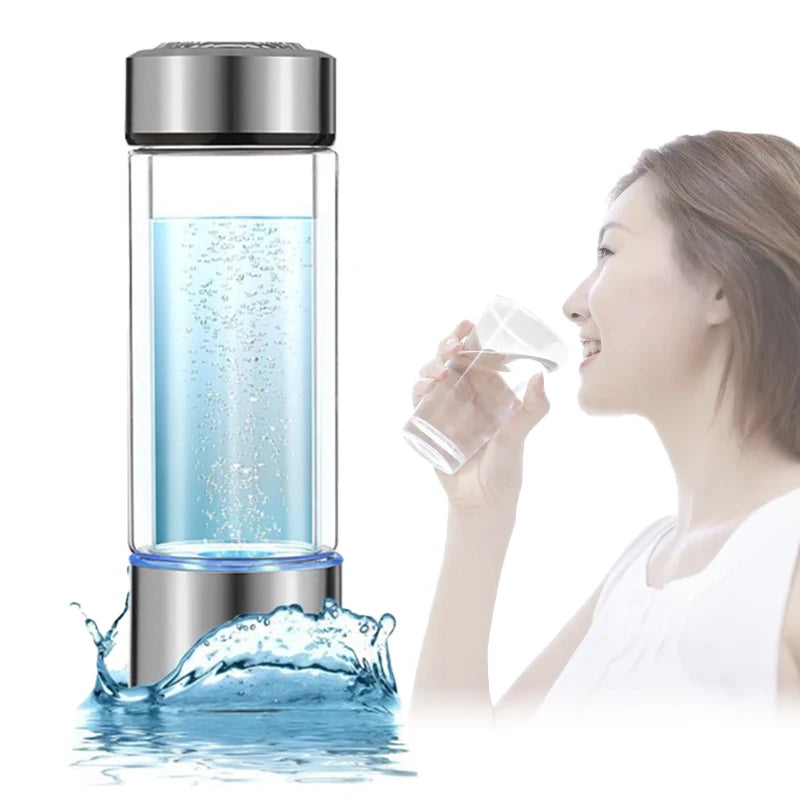 2025 Hot Sale Smart Bottle Portable Hydrogen Water Bottle Hydrogen Alkaline Water Hydrogen-Rich Water Cup