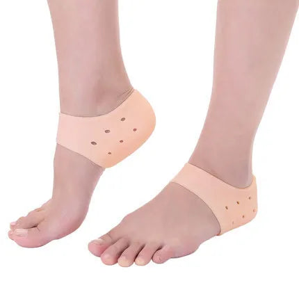 Silicone Rubber Gel Socks Anti Cracking Liner Heel Socks Elastic Silicon Moisturizing Foot Skin Care Heel Foot Protection