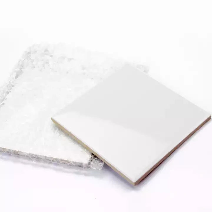 Wholesale White Dye Sublimation Ceramic Tiles Custom Transfer Printing