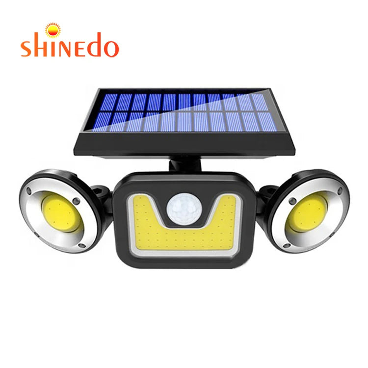 Hot Sale Garden 83 Led Cob Solar Motion Sensor Wall Light with 3 Modes