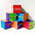 Custom logo UV 3x3 Magic Cube 3x3x3 Premium Quality Ps Diy  Advertising Photo Educational 3d Abs 3 Layer Puzzle Toy