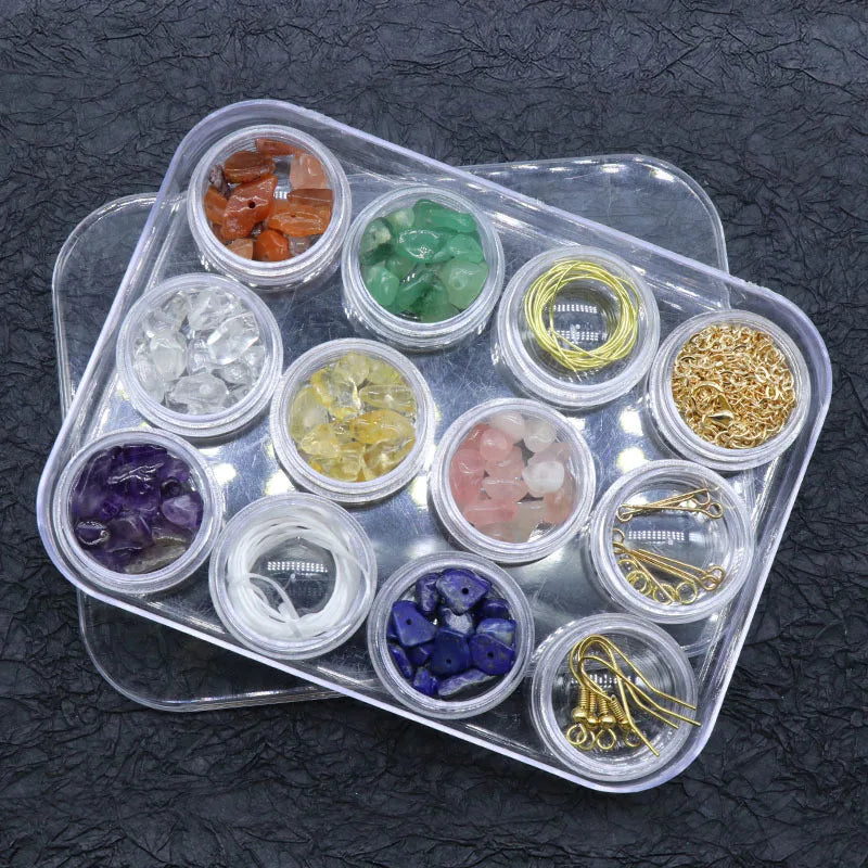 Huiying Charm Jewelry Chakra Healing Stones Round Gemstone Strand Beads for Jewelry Making Crafts