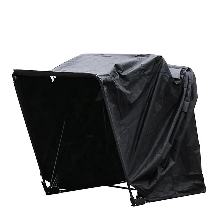Waterproof Motorcycle Bike or Bicycle Tent with Dust and Sunscreen-Resistant Steel Frame Size S