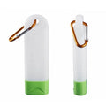 30ml White HDPE Plastic Hand Washing Liquid Bottle Crown Cap Squeeze Container Keychain Spray Bottle
