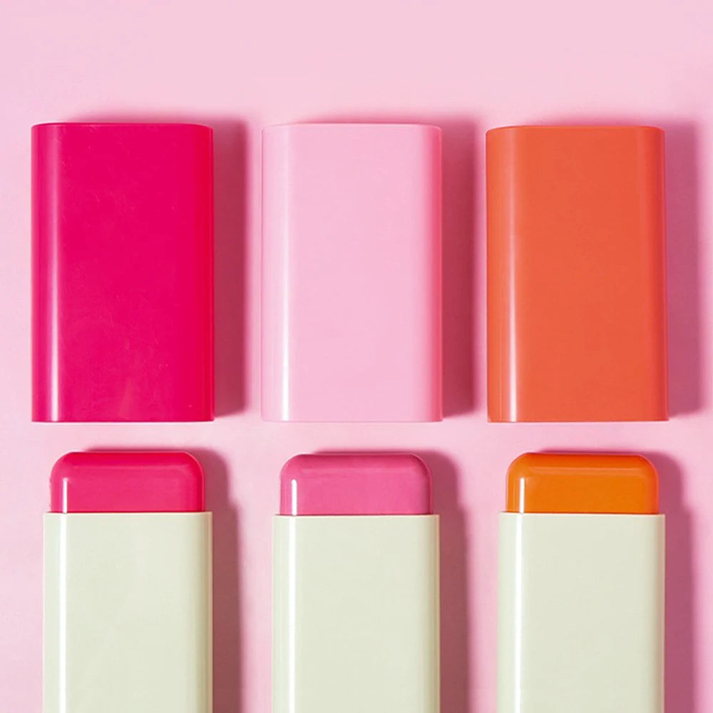 2024 New Style Private Label Twist up Blush Vendor Luxury Pink Vegan Makeup Stick Blush Cream