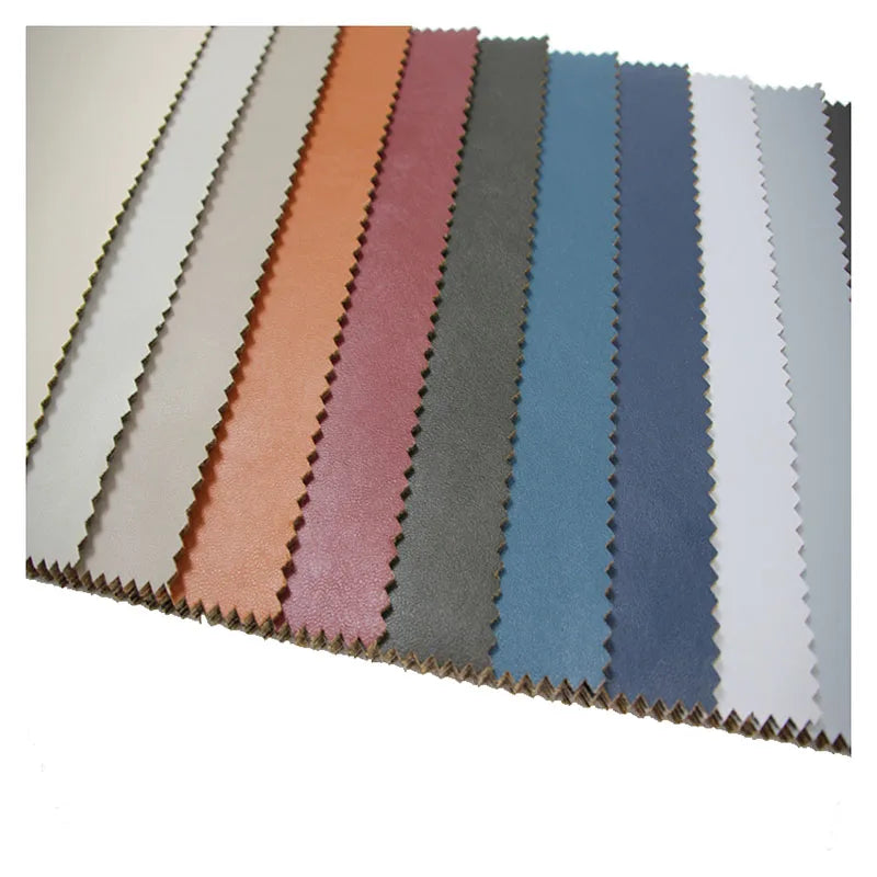 2023 Hot Sell Cost-effective 100% Polyester PU Leather Fabric Dot Weft Breathable for Sofa Upholstery Car Accessories