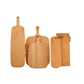 Wooden Chopping Board With Handle Wood Cutting Board Fruit Bread Pizza Serving Tray