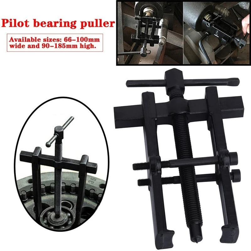 Carbon Steel Gear Puller Two Jaw Car Repair Pilot Bearing Puller 5 Sizes