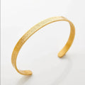 Inspire Jewelry Gold Allah Cuff Bangle Bracelet Unisex Mens Womens Bracelet Islamic Design Islamic Jewelry Muslim Gifts