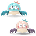 Children Bath Toys Can Walk Jellyfish Can Swim Baby Baby Splash Drag Crawl Male and Female Influencer Gift