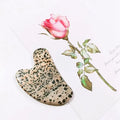 2026 Dalmation jasper guasha massage tool face quartz heart gua sha gua sha agate board