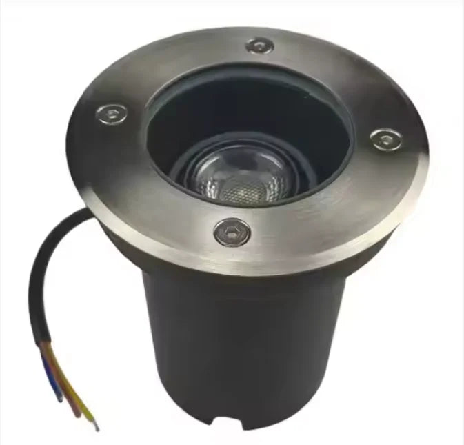 110mm Diameter Waterproof Outdoor Recessed Types Bulb Changeable GU10 LED Underground Light