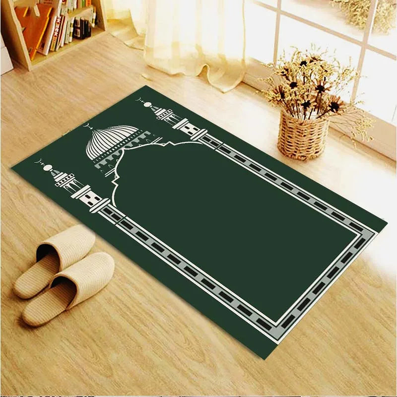 Muslim Prayer Rug Tasbih Islamic Mat for Muslim Prayers Beads 99 Great Ramadan Gift for Muslim Men and Women