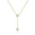 Fashion Jewelry 2021 Trendy Zircon Necklace 925 Silver Minimalist Cubic Zirconia Necklace Women Necklace