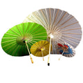 Guansen Wholesale Tassel Parasol Umbrella for Advertising Activities Chinese Style Wedding Gift Bamboo Paper Umbrella