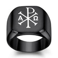 Popular Best Sale Newly Designed Punk Stainless Steel Engraved Fashion Jewelry Ring