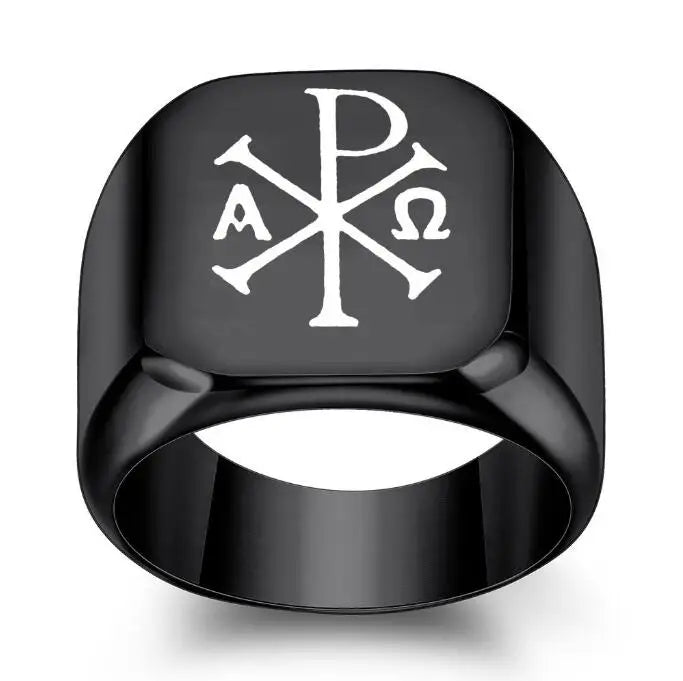 Popular Best Sale Newly Designed Punk Stainless Steel Engraved Fashion Jewelry Ring