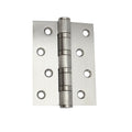 Manufacturer Door Hardware Accessories Satin 4 Inches Door Hinges Stainless Steel S-shaped Hole Flat Hinge