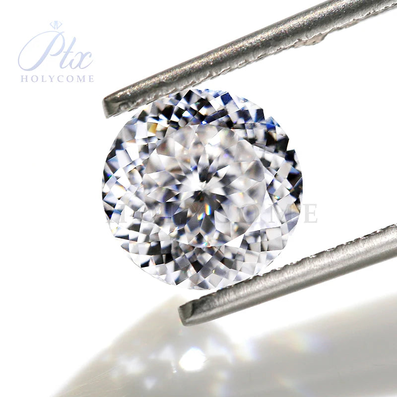 Holycome Wholesale Factory Direct Sales D VVS1 Grade Certificate Synthetic Loose Moissanite Diamond Stone Portuguese Cut