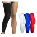 Honeycomb Knee SleevesLeg Supporter Sleeve Powerlifting Volleyball Basketball Compression Knee Pads