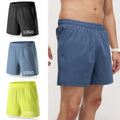 MAYYOUNG Quick Dry Zipper Back Pocket Men Gym Shorts Custom Blank Athletic Fitness Running Shorts Workout Cargo Pants
