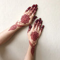 Wholesale Customizable Permanent Makeup Accessories Mehndi Finger Dip Henna Stencil Nail Art Dip Hack Henna Polish for Wedding