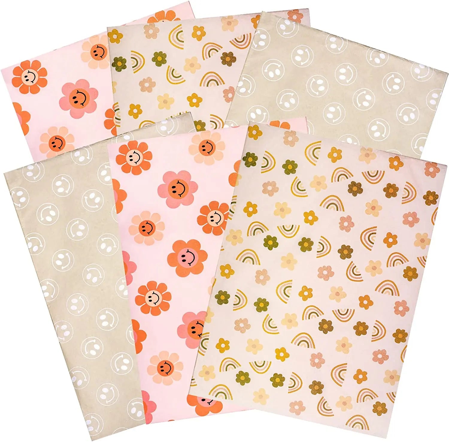 Custom Cute Moisture Proof Wax Coated Single Side 100% Virgin Pulp Pattern Logo Wrapping Silk Paper Tissue Clothes Shoes Gifts