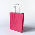 KM 13*8*21cm OEM/ODM Design Support Heavy Duty Retail Food Gift Kraft Paper Packaging Bags